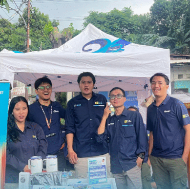 ICONNET Berbagi Kebahagiaan: Makan Bakso Gratis Bersama Warga Kecamatan Makasar, Internet Rumah Terbaik dari PLN